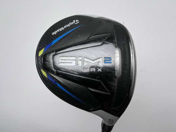 TaylorMade SIM2 MAX 5 Fairway Wood 18* Aldila Rogue 110 MSi 60g Stiff RH