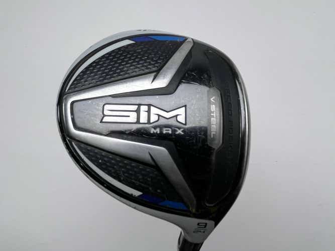 TaylorMade SIM MAX 9 Fairway Wood 24* Fujikura Ventus Blue 5A Senior RH
