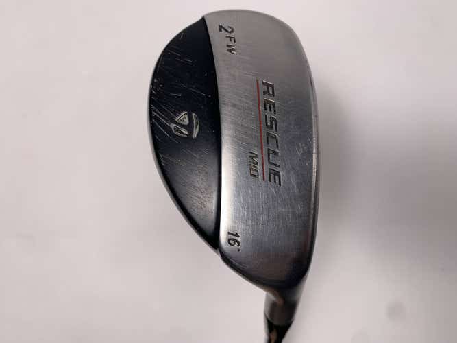 TaylorMade Rescue Mid 2 Hybrid 16* True Temper Dynamic Gold S400 Stiff RH