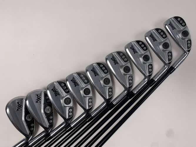 PXG 0311 XP GEN5 Chrome Iron Set 5-PW+GW+SW+LW KBS TGI 70 Regular Plus RH