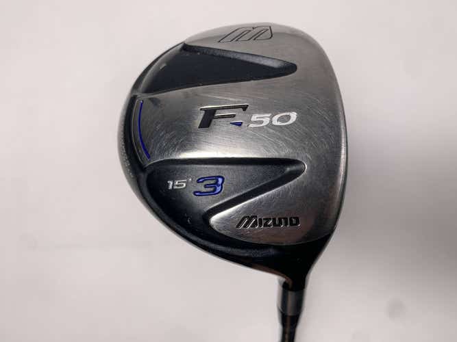 Mizuno F50 3 Fairway Wood 15* True Temper Dynamic Gold S300 Stiff Steel Mens RH