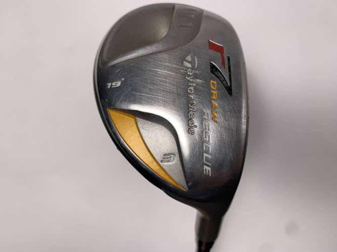 TaylorMade R7 Draw 3 Hybrid 19* REAX 55g Regular Graphite Mens RH