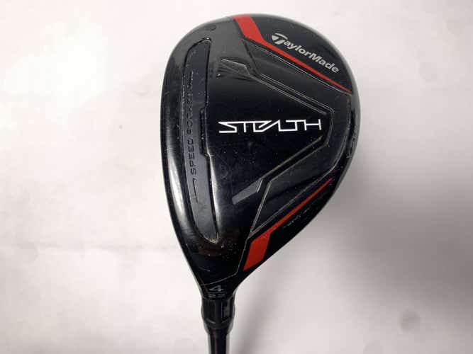 LEFTY TaylorMade Stealth Rescue 4 Hybrid 22* Fujikura Ventus Red 6R Regular LH
