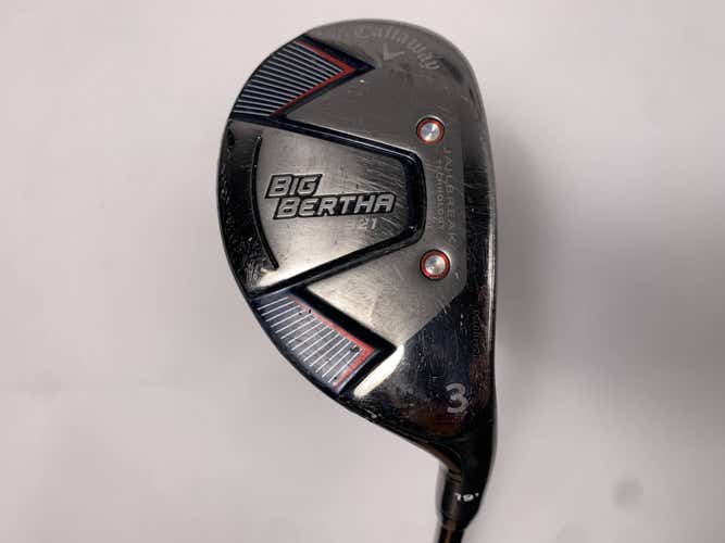 Callaway Big Bertha B21 3 Hybrid 19* RCH 65 65g Regular Graphite Mens RH