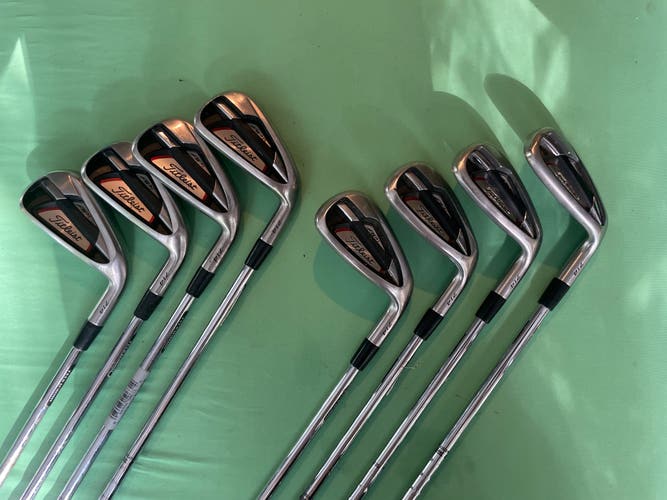 Men's Titleist AP1 714 Iron Set Right Handed Regular Flex (Used)