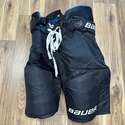 Bauer Vapor Volt Ice Hockey Pants Black, Intermediate Large