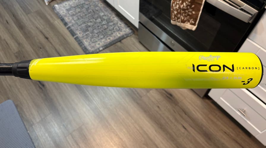 2024 Rawlings Icon Composite BBCOR Certified Bat (-3) 29 oz 32" (Used)