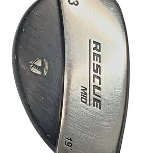 TaylorMade Burner Rescue Mid 3 Hybrid 19*Men's RH Stiff Steel 39.5" Good Grip