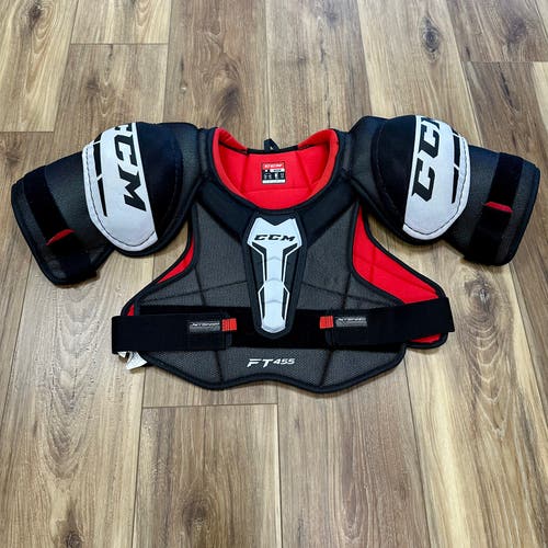 CCM Jetspeed FT455 Hockey Shoulder Pads, Senior Medium