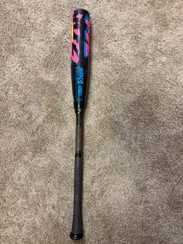 2023 DeMarini Zoa Glitch Composite USSSA Certified Bat (-5) 26 oz 31" (Used)