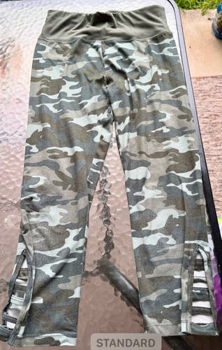 Justice Green Size 12 Girls leggings (Used)