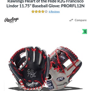 2024 Rawlings RH Infield Heart of the Hide R2G Baseball Glove 11.75" (Used)