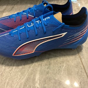 Blue Unisex Size M 8.0 (W 9.0) Puma Ultra Cleats (New)