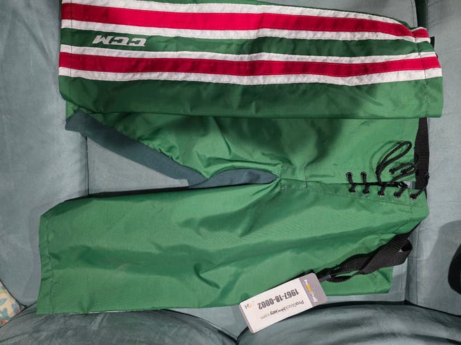 Green XL CCM Pro Pant Shell Pro Stock (New)