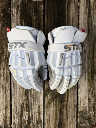 STX Surgeon RZR2 Lacrosse Gloves (Used)