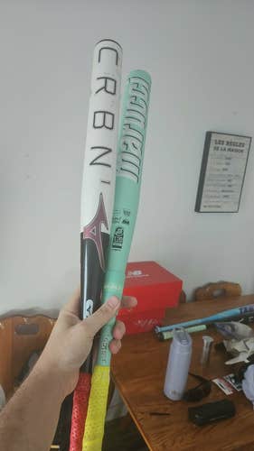 2024 Mizuno CRBN1 Composite Bat (-9) 25 oz 34" (Used)