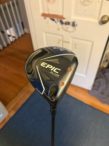 Men's 2019 Callaway Epic Flash Right Handed Driver Extra Stiff Flex 9 Loft (Used)