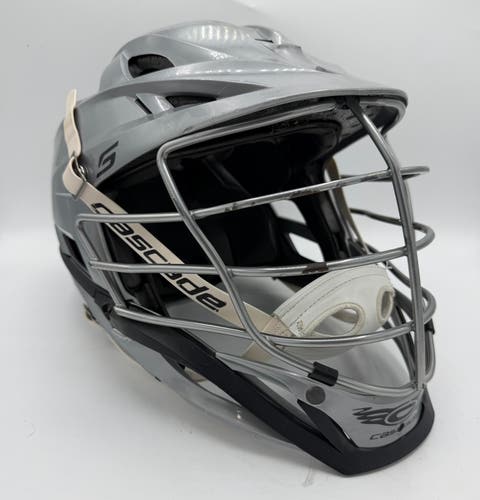 Cascade S Lacrosse Helmet OSFM - Gray