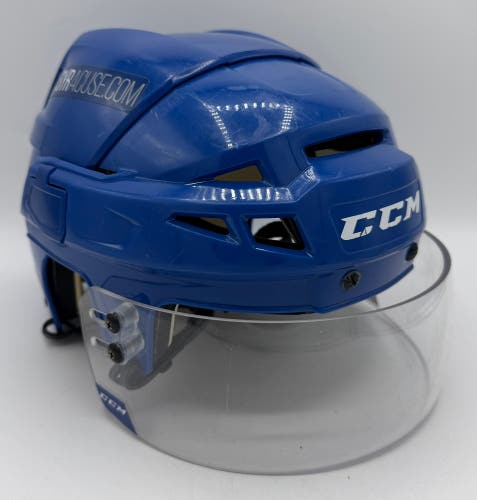 Syracuse Crunch AHL - Medium CCM Vector V08 Helmet Pro Stock