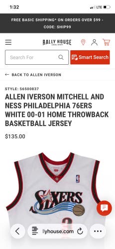 Small Men's Adidas Jersey (New)