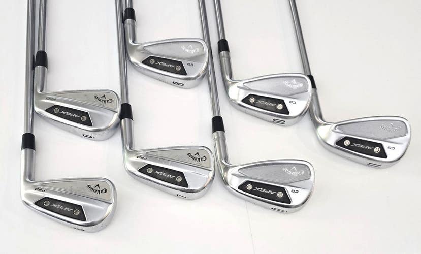 2024 Callaway Apex Pro / MB Combo Set 5-11 / Stiff Flex Steel Shafts