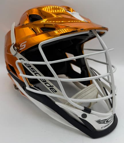 Cascade S Lacrosse Helmet OSFM - Orange