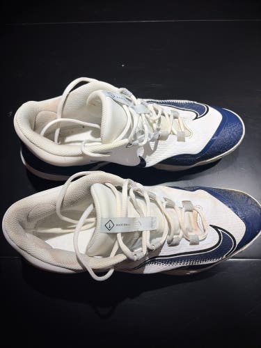 White Men's Size 13.0 (W 14.0) Nike React Low Top Metal (Used)