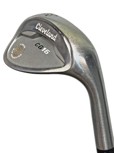Cleveland CG16 Tour Zip Grooves Gap Wedge 52*10 RH Stiff Steel 35.5" New Grip