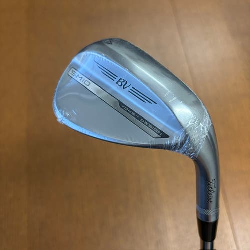 Men's 2024 Titleist Vokey SM10 Tour Chrome Right Handed Wedge Wedge Flex 54 Degree Steel Shaft (New)