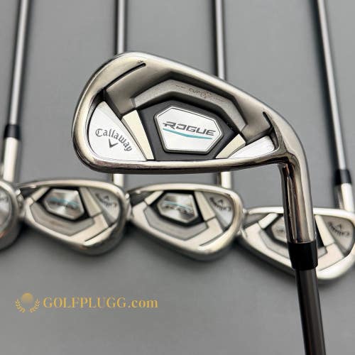 Callaway Rogue Iron Set 4-PW / Synergy Graphite, Senior Flex (99)