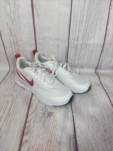 Nike Air Max Nuaxis Shoes Women's US 11 White/Aster Pink HF1233-100 Sneakers