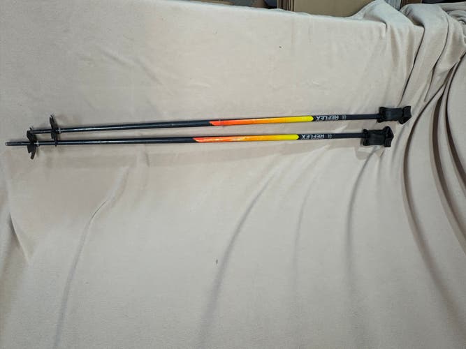 48in (120cm) Reflex All Mountain Ski Poles (Used)