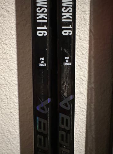 Senior Bauer Nexus Tracer Left Hand Hockey Stick P92 70 Flex Pro Stock (Used)