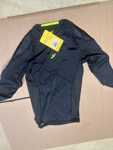 (New)STORELLI BS MATCH DAY SHIRT BLACK YOUTH LARGE NIB