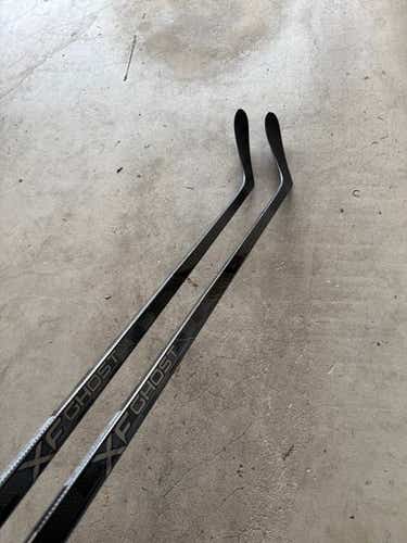 Senior CCM XF Ghost Left Hand Hockey Stick P28 75 Flex (New) - 2 Pack