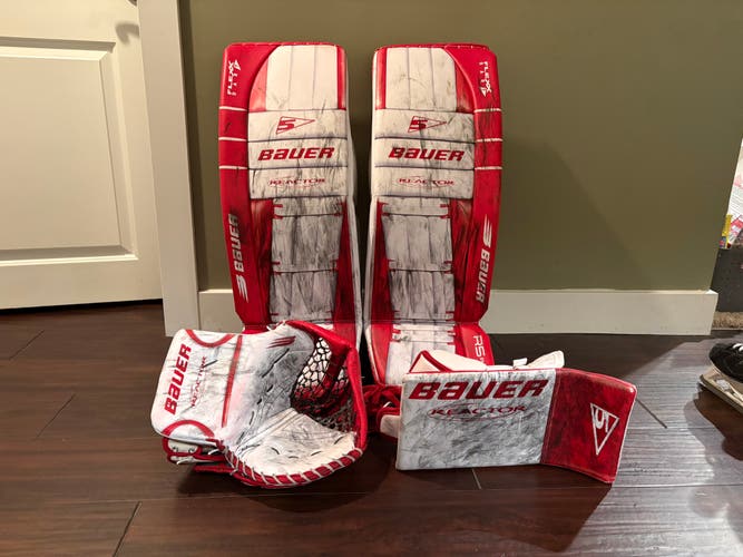 34" 2025 Bauer R5 Pro Regular Goalie Full Set (Used)
