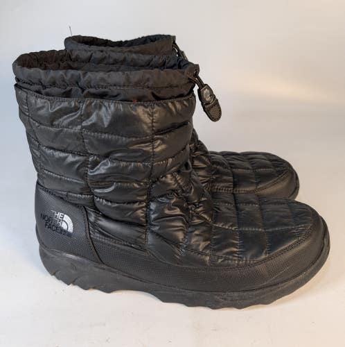 The North Face Thermoball Quilted Winter Boots Men's Size 14 Black