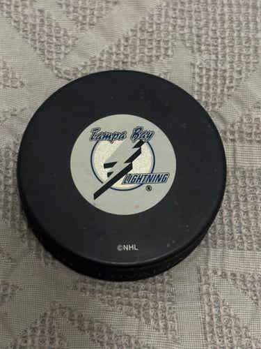 Vintage Tampa Bay Lightning NHL Hockey Puck New