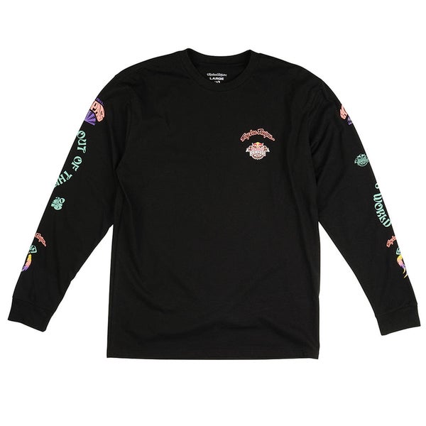 TLD & RB RAMPAGE VOG LS TEE; BLACK LG (New)