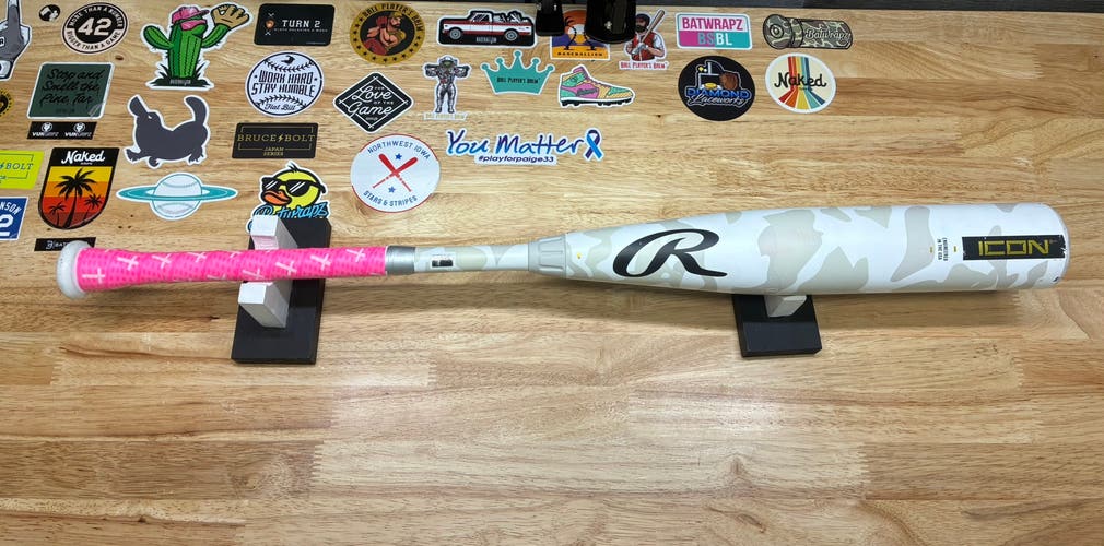 2025 Rawlings Icon Composite USSSA Certified Bat (-10) 20 oz 30" (Used)