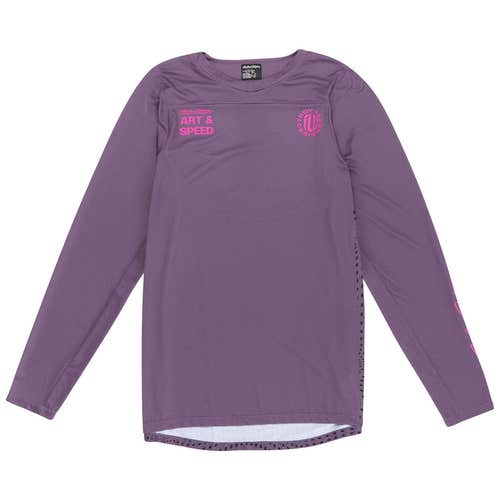 SKYLINE LS JERSEY; RADIOSCAPE DEEP PURP SM (New)