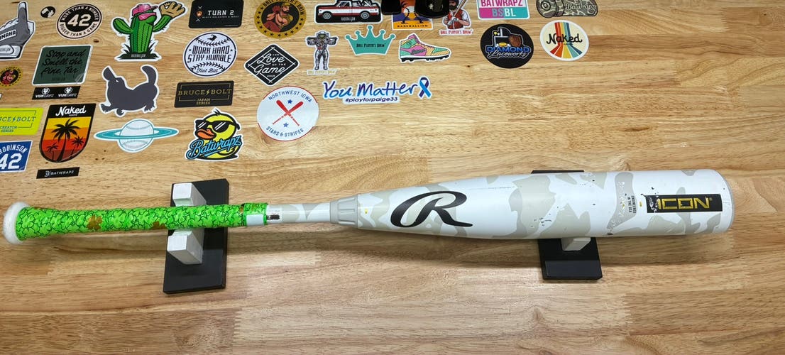 2025 Rawlings Icon Composite USSSA Certified Bat (-8) 22 oz 30" (Used)