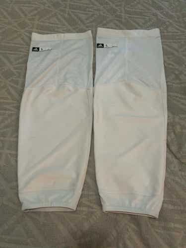 Adidas Pro Stock Ice Hockey Socks, Size Adult Large 29” Good Condition