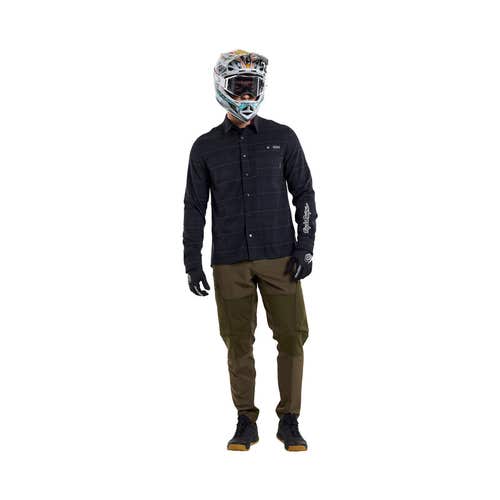 GRIND FLANNEL; YD PLAID CARBON XL (New)
