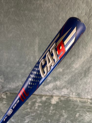 2021 Marucci CAT9 Pastime Alloy Bat USSSA Certified (-10) Alloy 19 oz 29" (Used)