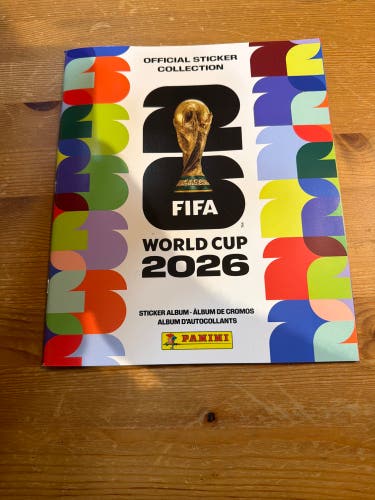 FIFA official world cup 2026 sticker collection book