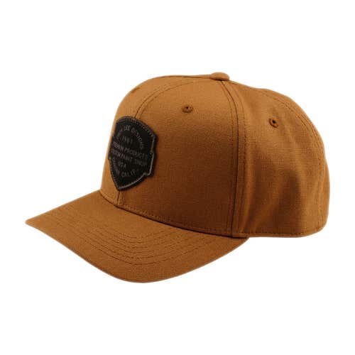 CURVED SNAPBACK HAT ; IMPRINT OSFA MENS HATS Brown (New)