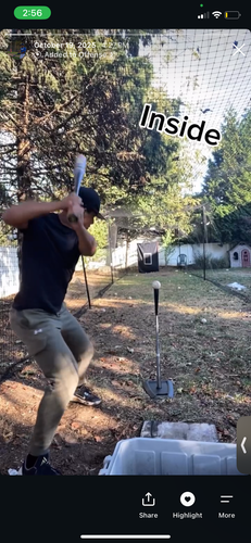 55ft Batting cage and 100+ mph jugs pitching machine