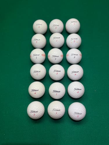 18 Titleist TruFeel - 5A Condition