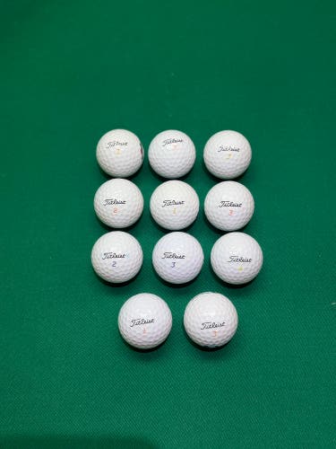 11 Titleist Velocity’s - 5A Condition